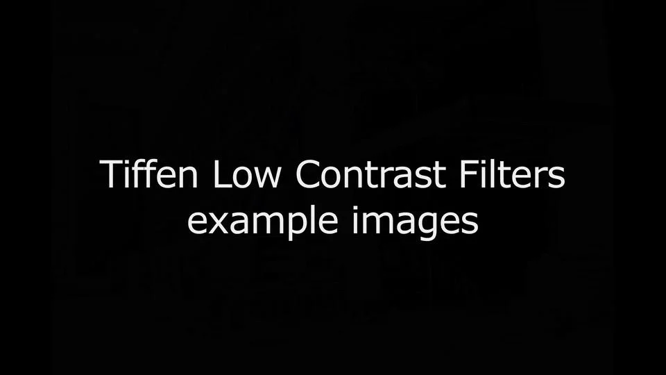 Tiffen Low Contrast Filter test examples images