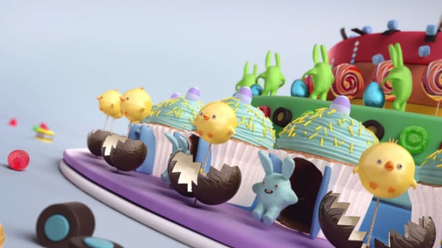 my dream easter candy - inspiring 3d short animation
