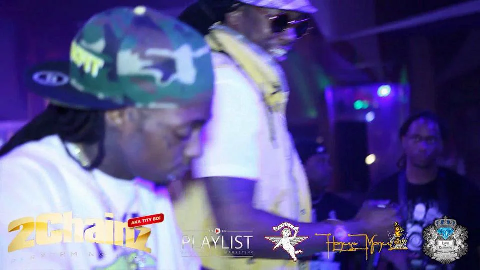 2CHAINZ BRINGS OUT LIL WAYNE TO PERFORM AT HIS T.R.U REALIGION CONCERT -  KING OF DIAMONDS