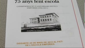 Nous actes 75è aniversari Escola Empúries