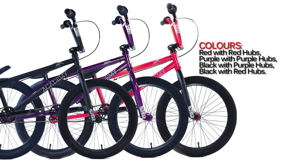 Academy aspire bmx purple hot sale