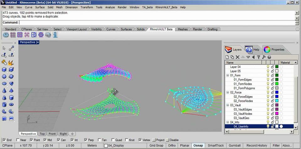 #03 Tutorial for rhinoVAULT – Advanced on Vimeo