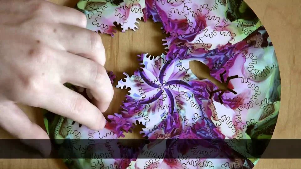 Generative jigsaw puzzles on Vimeo