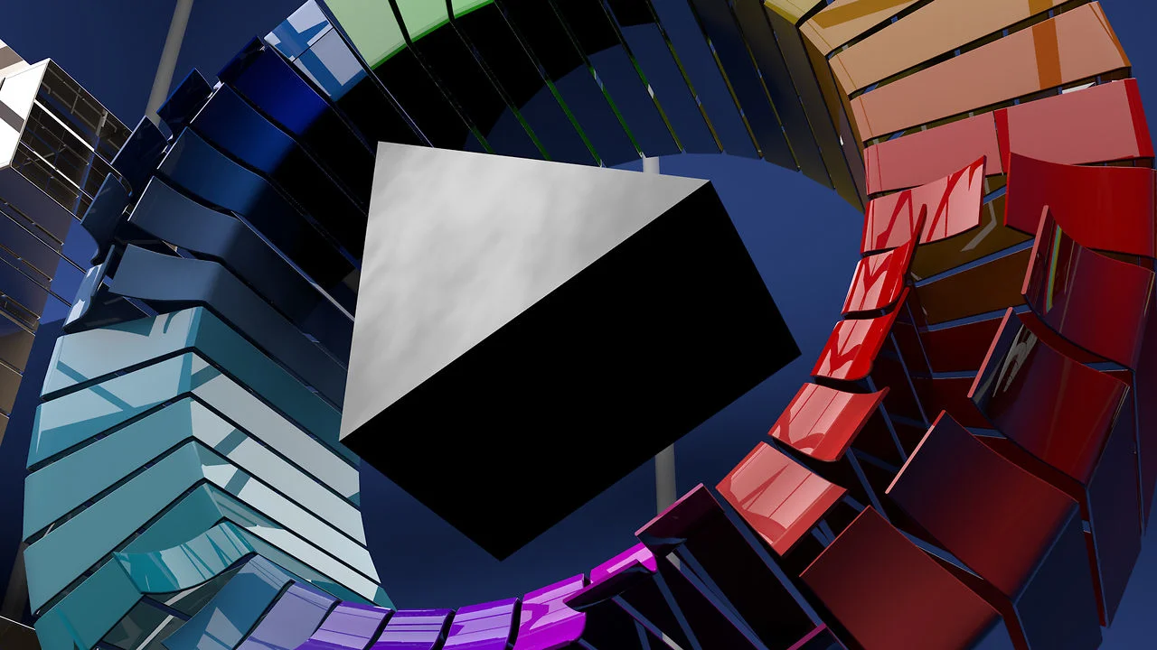 "Strips Letters" Final Render on Vimeo