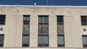 Waco, A Moment in Time - Buffalo Emblem at City Hall