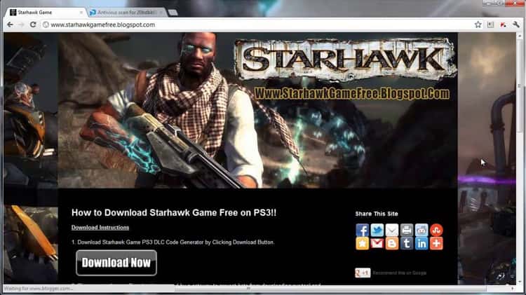 Starhawk Game PS3 Crack Free Download