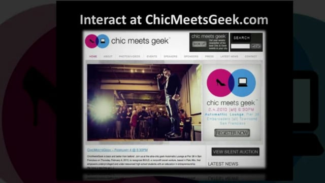 Pre-Event Invite Video: ChicMeetsGeek