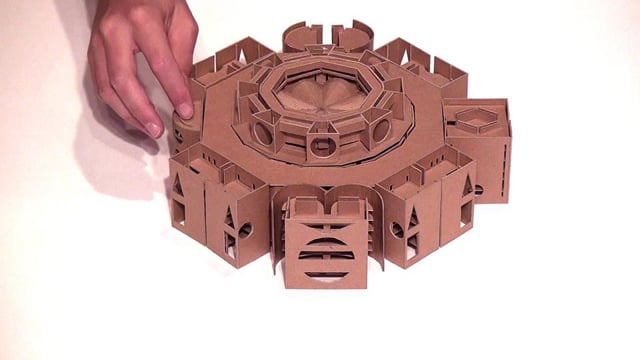 OA, National Assembly Model Louis Kahn