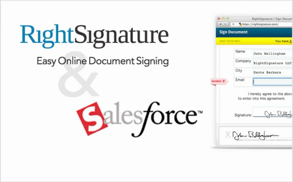 RightSignature Salesforce Integration on Vimeo