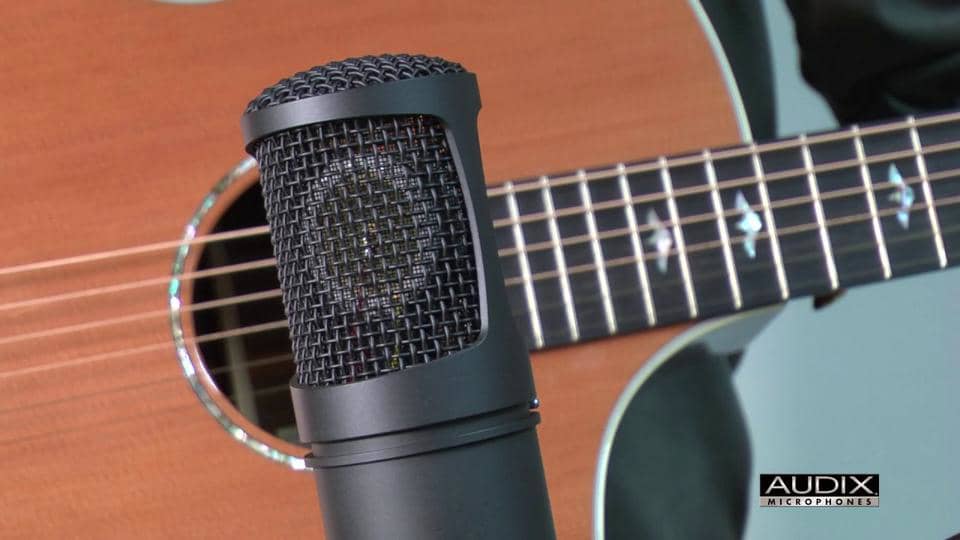 Audix Microphones How To Mic An Acoustic Guitar With The Audix CX212B 
