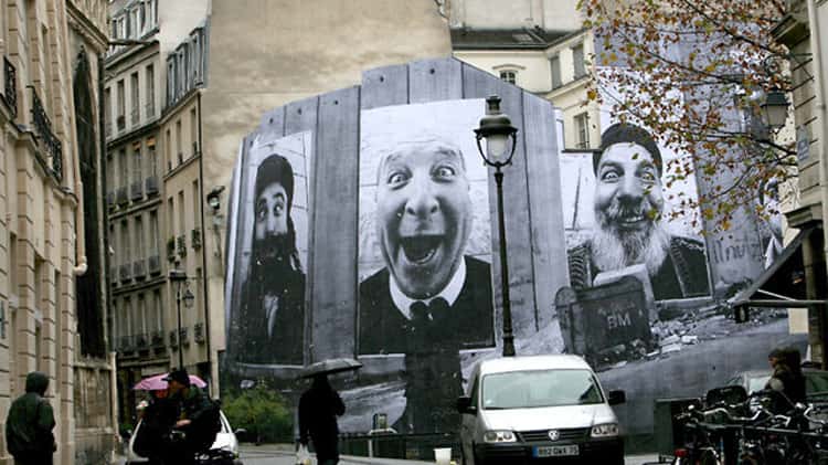 Face 2 Face, Paris Exhibition, Place Igor Stravinsky, 2007 on Vimeo