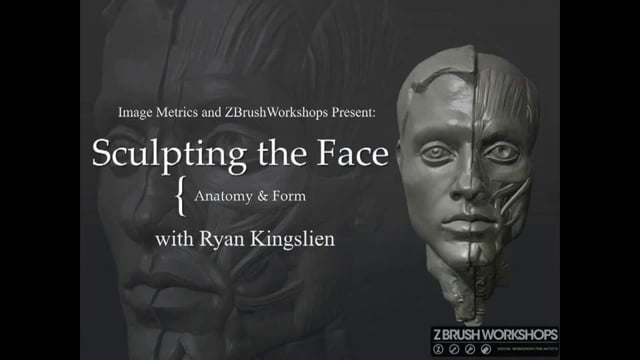 sculpting the face - zbrush tutorial