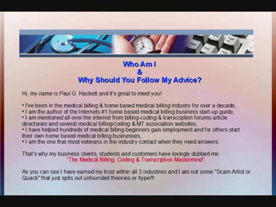 Medical Billing Certification Courses Advice On Vimeo