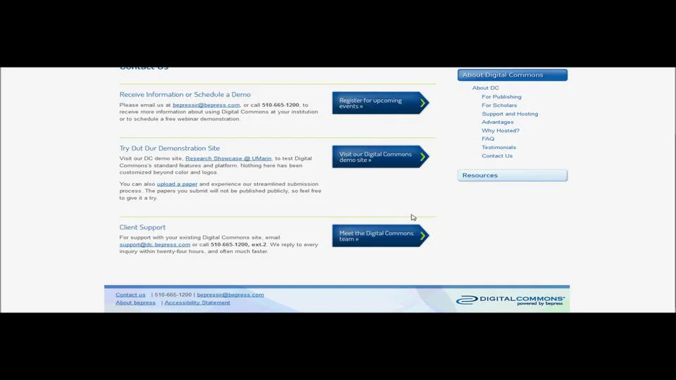 Digital Commons Tutorials - Digital Commons Journal Design Tour on Vimeo