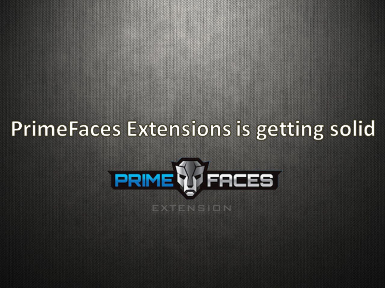 PrimeFaces Extensions 0.5.0 Trailer on Vimeo