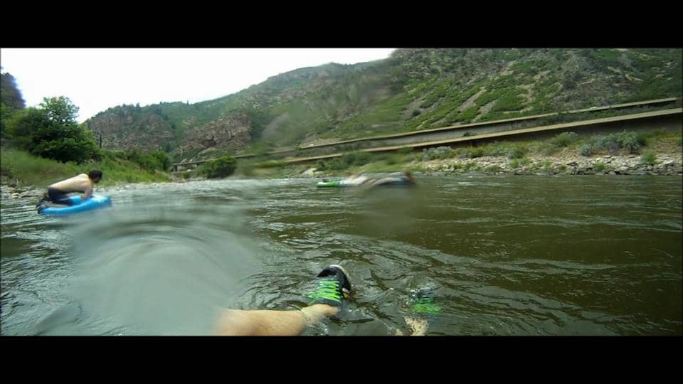 Tubing the Colorado River in Glenwood Springs Canyon on Vimeo