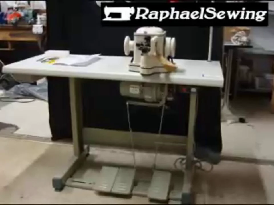 Techsew 202(no.C) Medium Fur Disc Feed Industrial Sewing Machine