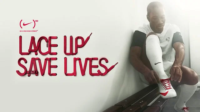 Nike lace up save lives hotsell