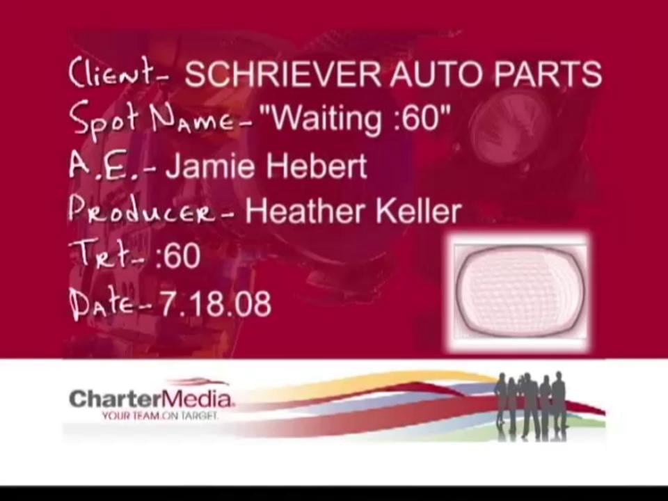 Schriever Auto Parts, Waiting 60 on Vimeo