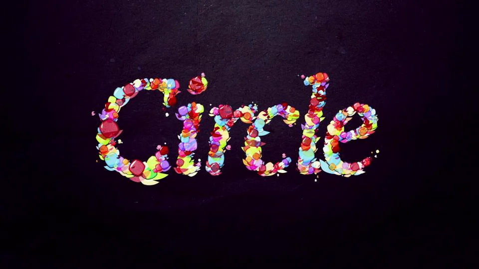 Circle Typography on Vimeo