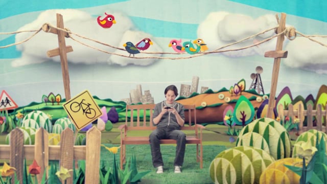 digi birds - motion graphics animation by eyebelieve