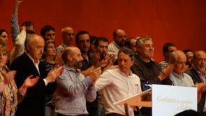 Intervenci&oacute;n de N&eacute;stor Rego, Secretario Xeral da Uni&oacute;n do Povo Galego (UPG) na clausura do seu XIII Congreso