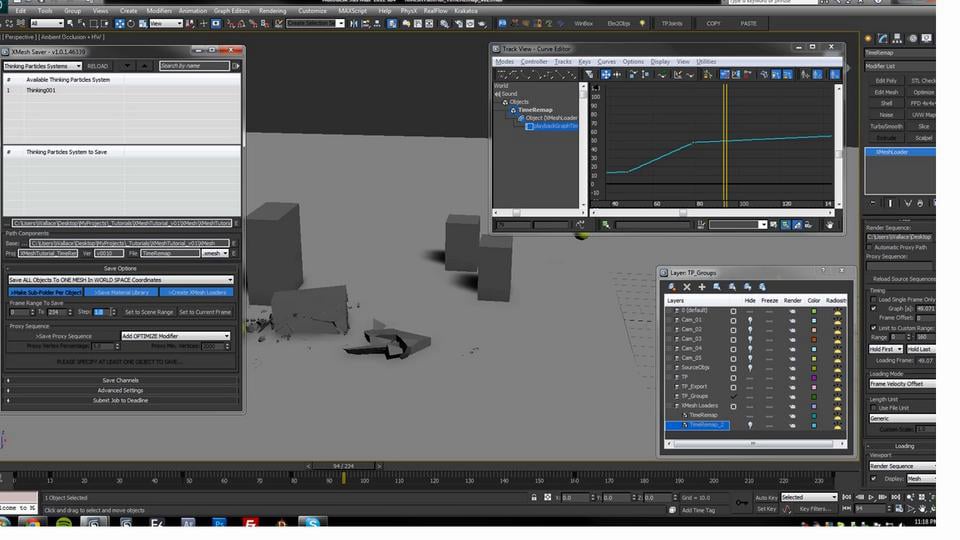 Time remap in XMesh Tutorial - Thinking Particles on Vimeo