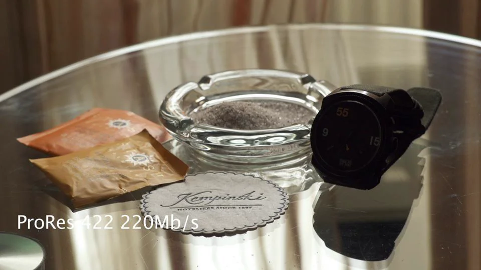 Does the Sony NEX FS700 image improve when using an external