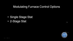 Modulating Furnace Control Options