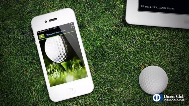 Diners Club Beginners Golf Trophy - The App on Behance