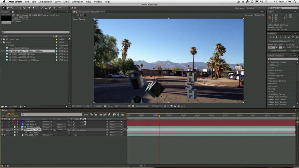 CS6 After Effects camera tracker and C4D workflow. Pt 3 on Vimeo