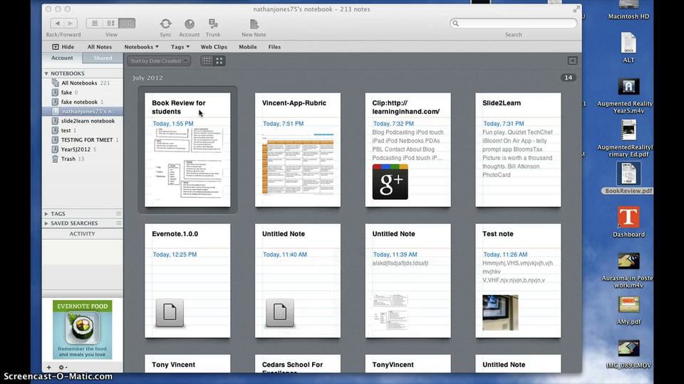 How to Drag and Drop PDF Documents to Evernote. on Vimeo