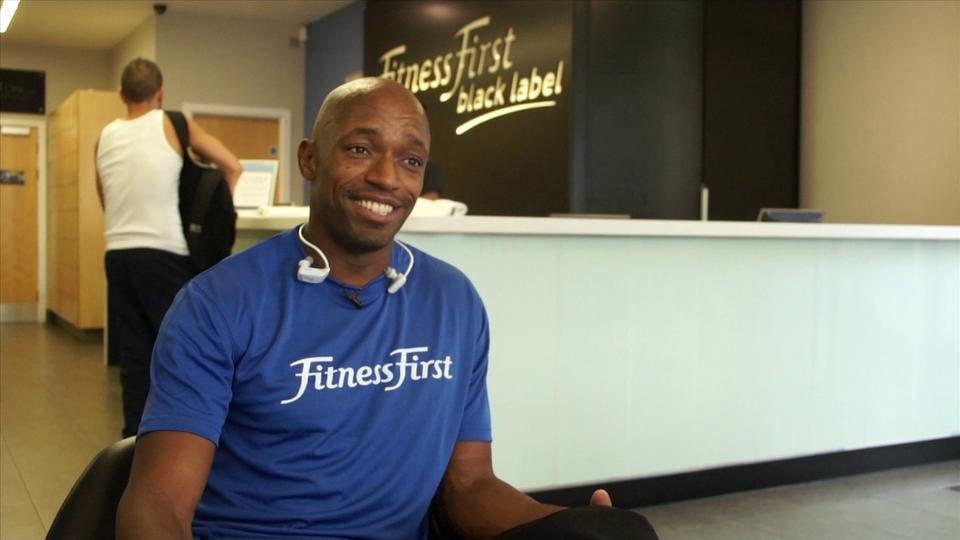 Marlon Devonish (olympic athlete) at Fitness First