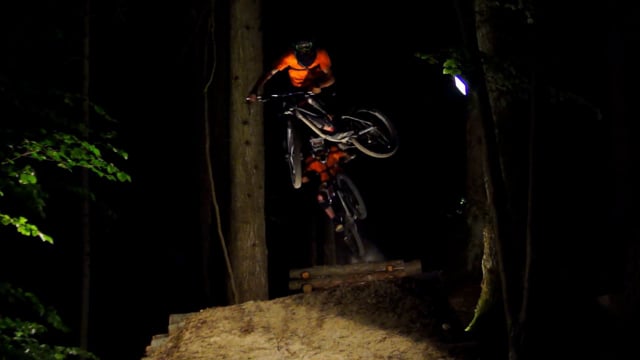 Let there be light! Night riding Movie with a twist...
