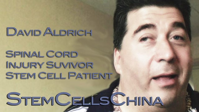 David Returns to China for Treatment