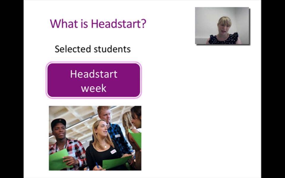 Headstart site on Vimeo