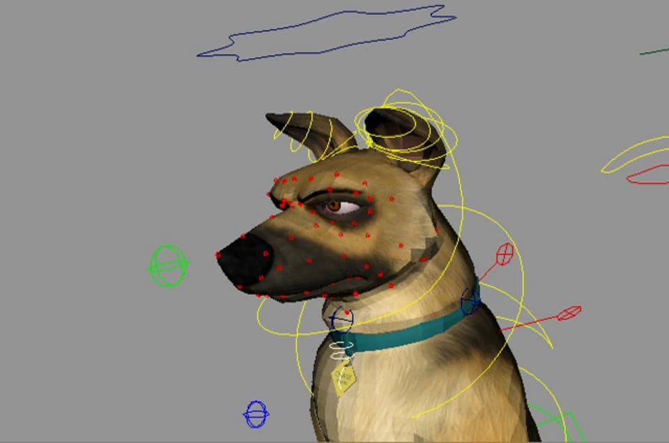 Chase teaching animation : wireframe and face rig on Vimeo