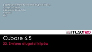 Zmiana długości klipów