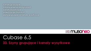 Szyny grupujące i kanały wysyłkowe