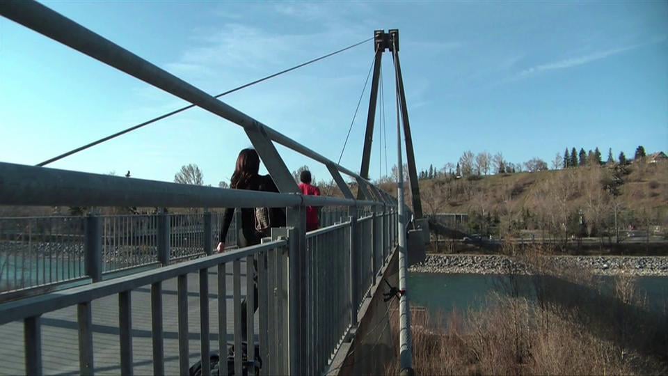 New Maps of Time Calgary. Suspension Bridge, Prince's Island on Vimeo