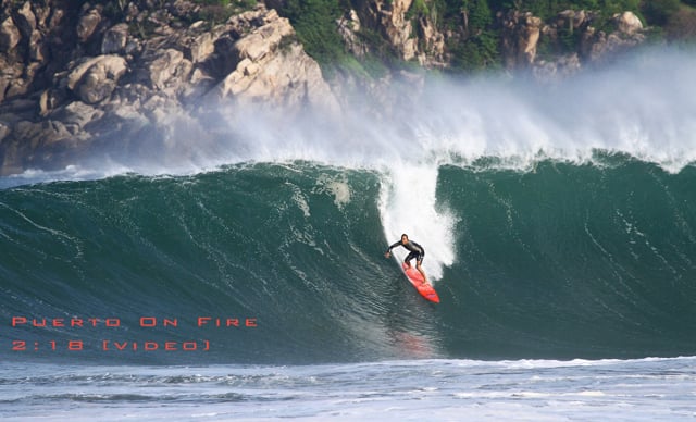Puerto on fire from Noam Eshel