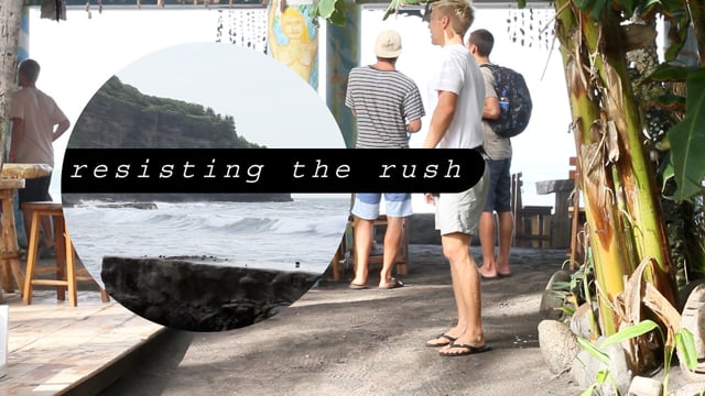 Resisting the Rush from Thermoset Visuals