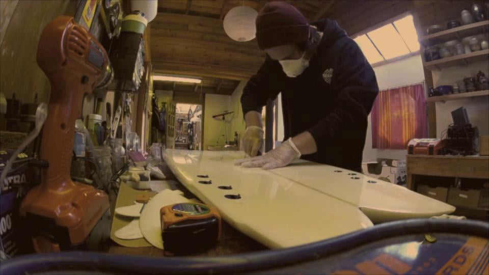 Fiberglass Surfboard Ding Repair Sun Cure Fiberfill on Vimeo