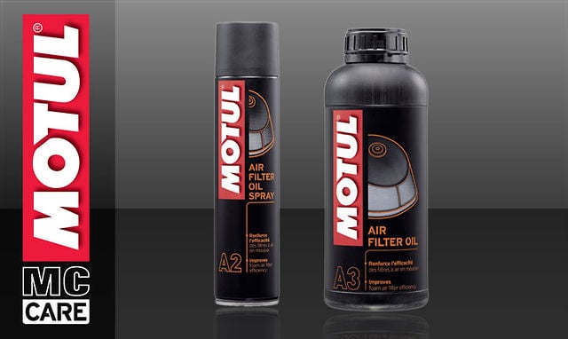 KIT 2 MOTUL A2 Schmieröl Für Luftfilter Moto Cross Air Filter