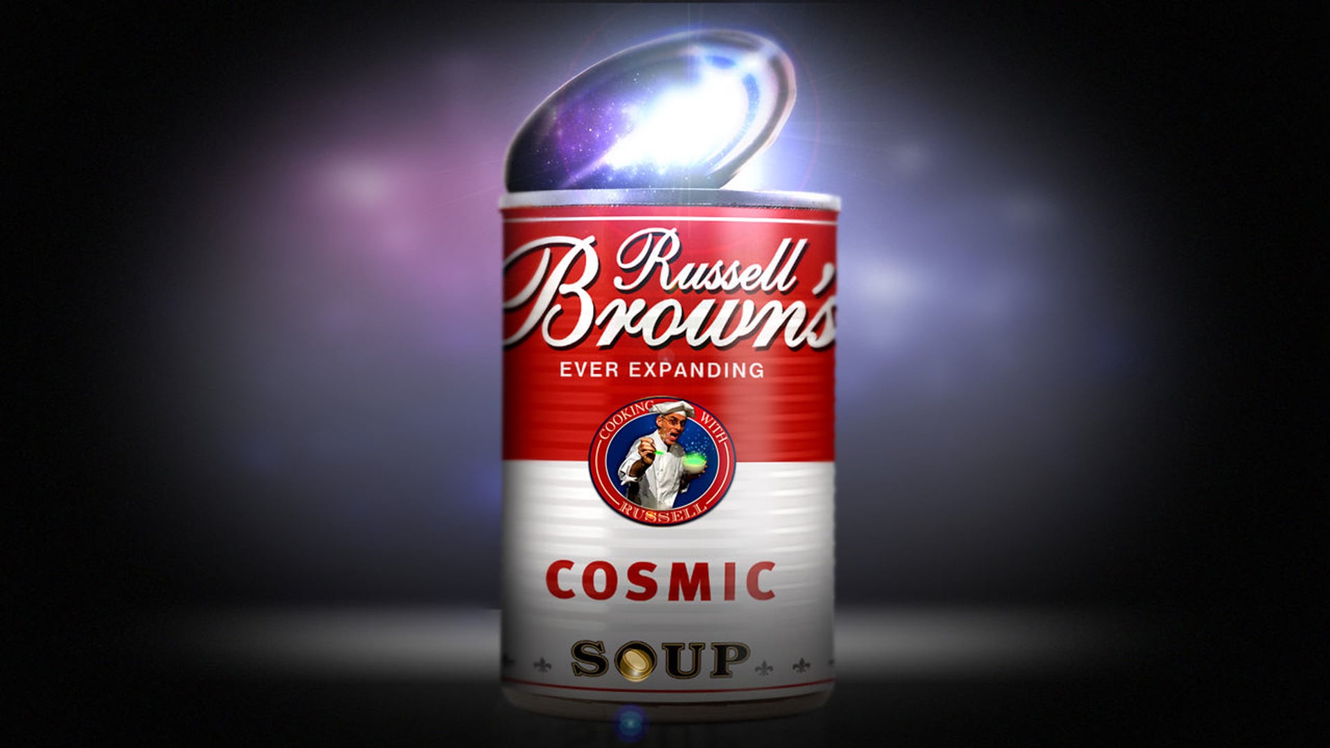 Russell Brown Makes Cosmic Soup
