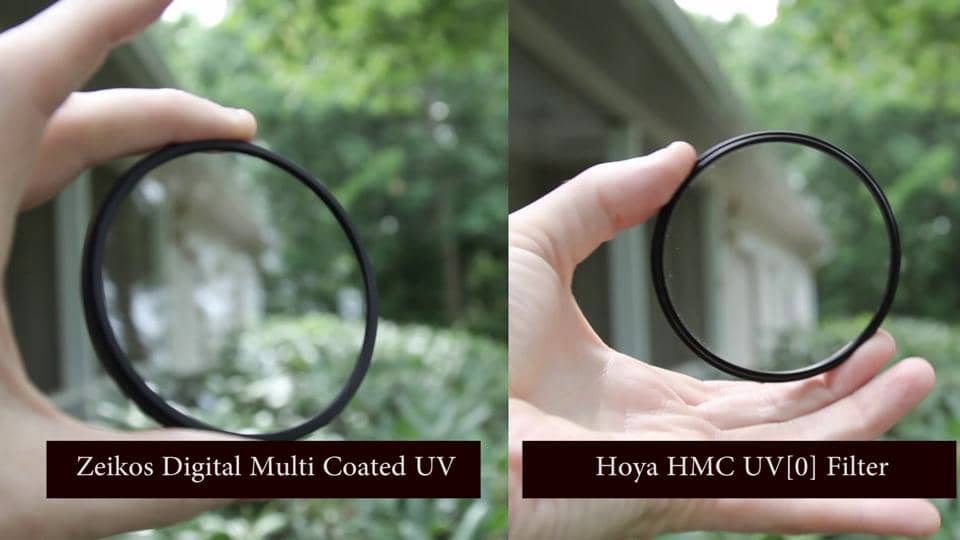 Filter Comparison Zeikos UV Filter vs Hoya UV Filter vs No Filter on Vimeo
