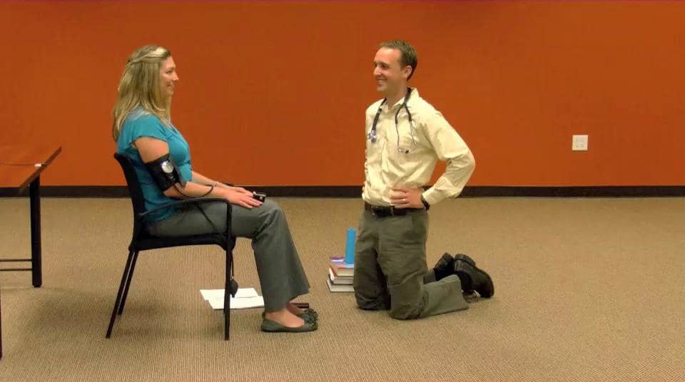 Seated Step Test on Vimeo