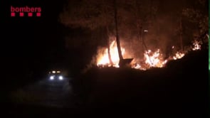 Acte solidari per les víctimes i treballadors del foc