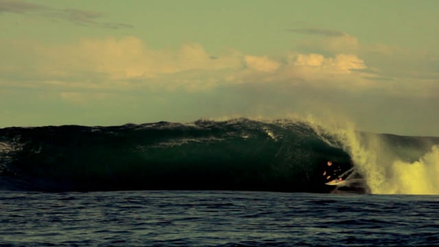 Laurie Towner sunset kicks from Caleb Graham