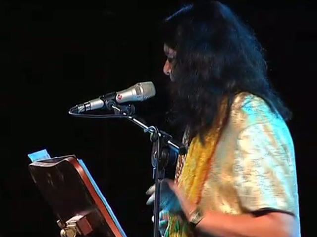 Anne Waldman "Eye of the falcon" live at Verso Sud, International Poetry festival 2009
